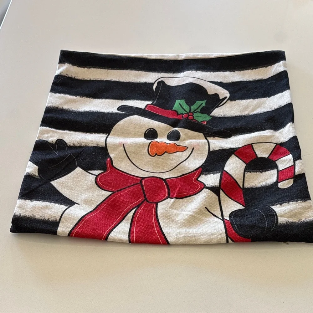 Festive Holiday 4 Pillow Covers